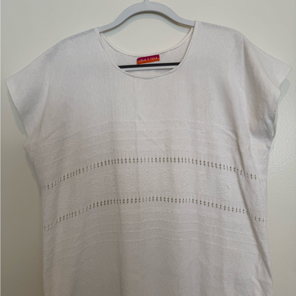 Lola Y Tula | White Blanket Dress - Picture 4 of 9